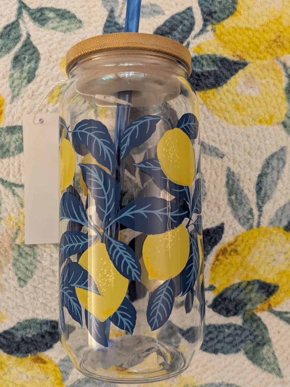 Lemon Lovers Scented Home & Bath Set - Blue & Yellow